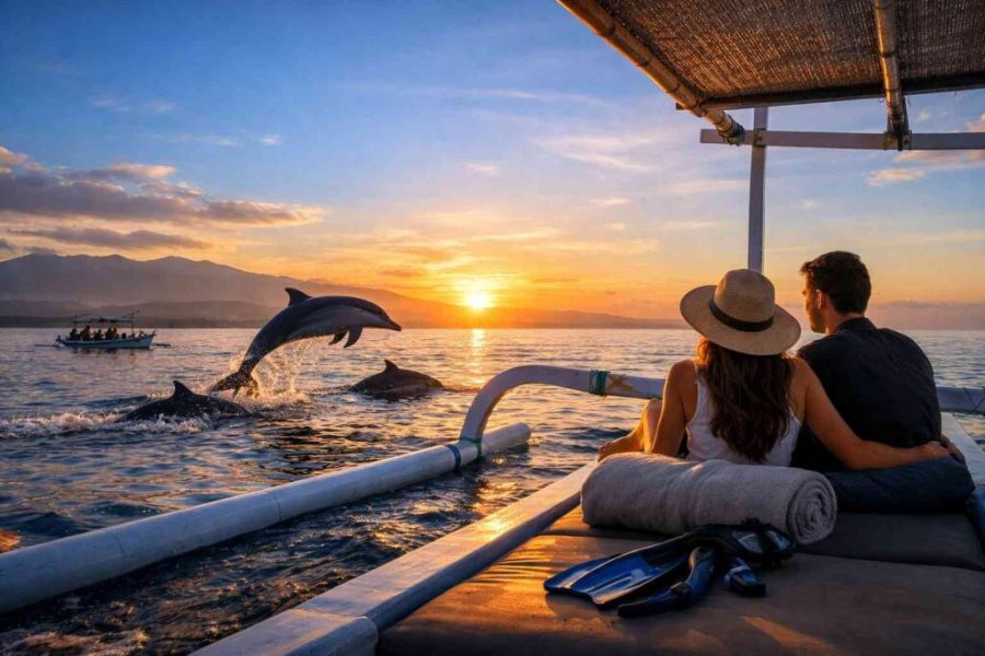 Super Deluxe Dolphin Cruise: Snorkeling with Wild Dolphins at Sunrise
